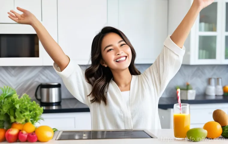 마이크로바이옴 회원제를 활용한 건강 관리 - **Prompt 1: The Vibrant Gut Connection**
A bright and optimistic young Malay woman in her late 2...